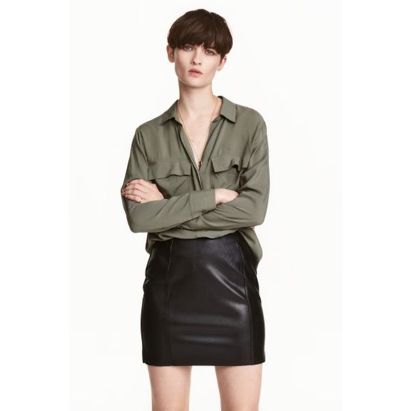 H&M Tops - h & m • viscose shirt